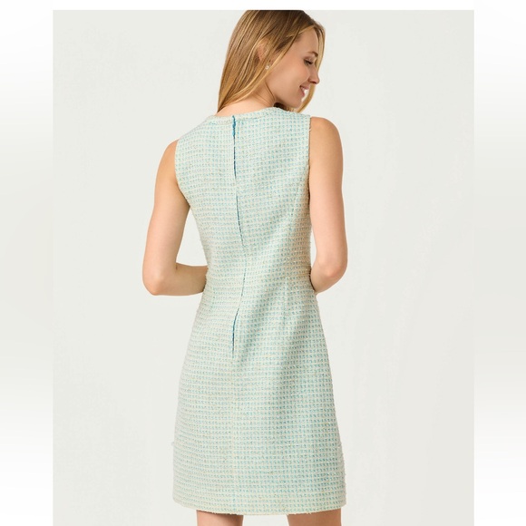 NWT Lilly Pulitzer aria beaded boucle shift dress - Picture 2 of 2